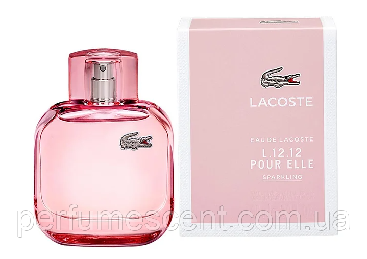 Жіночі парфуми Lacoste L. 12.12 Pour Elle Sparkling 90ml