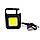 Багатофункціональний потужний акумуляторний ліхтарик LED Mini  Ліхтарик брелок, магніт, карабін, відкривачка, фото 2