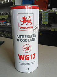 Антифриз WOLVER WG12 (черв.каністра) 1,5 л