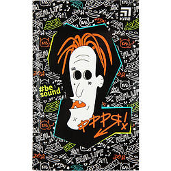 Книга записна Kite BeSound  інтегральна обкладинка В6, 80 арк, кл. К20-260-3