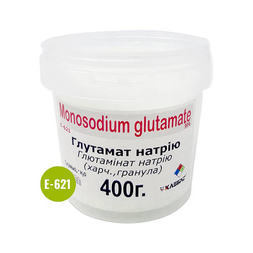 Глутамат натрия Klebrig 400г (гранула), Пищевая добавка E-621, цена 72 ...