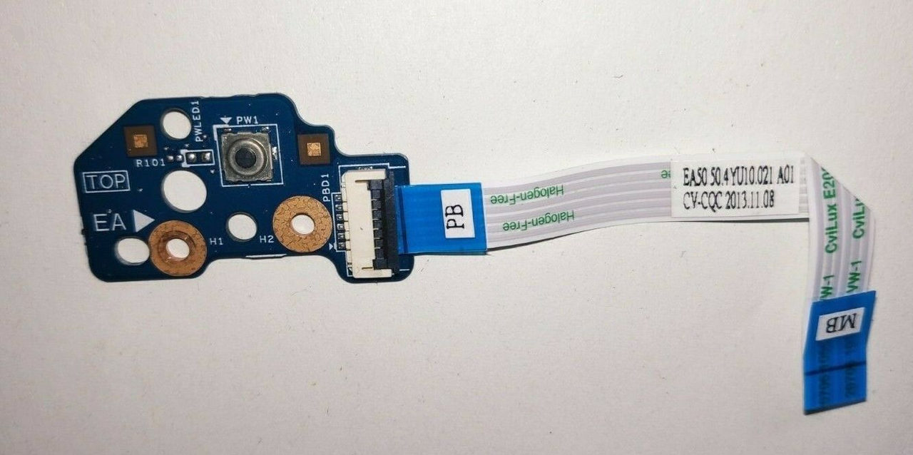 Дод. плата Acer Aspire E1-522 Packard Bell TE69 Плата кнопки включення (48.4ZK17.011) б/в