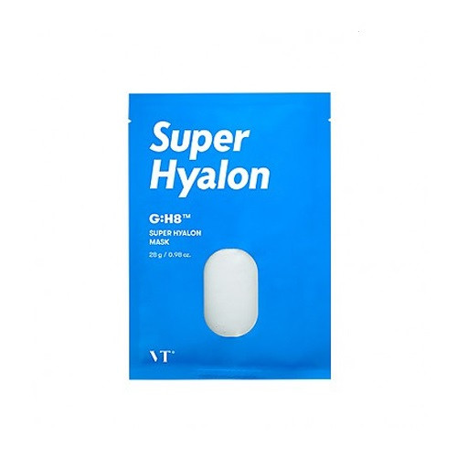 Зволожуюча ампульна маска з гіалуроновою кислотою VT COSMETICS Super Hyalon Mask 28g