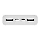 Зовнішній акумулятор Xiaomi Mi Power Bank 3 20000 mAh USB-C 18W PLM18ZM, фото 3