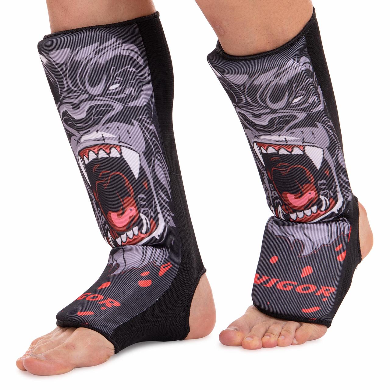 Купить Накладки на ноги защита голеностопа голени и стопы Муай Тай, ММА ...