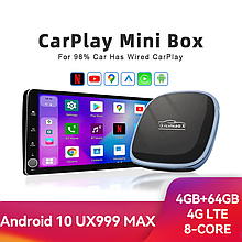 Автомобільний CarPlay Mini Box UX-999 Max / 64 ГБ / Android 10