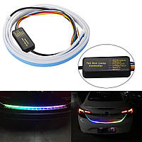 Повторювачі поворотів LED RGB стрічка для авто The Tail Box lamp