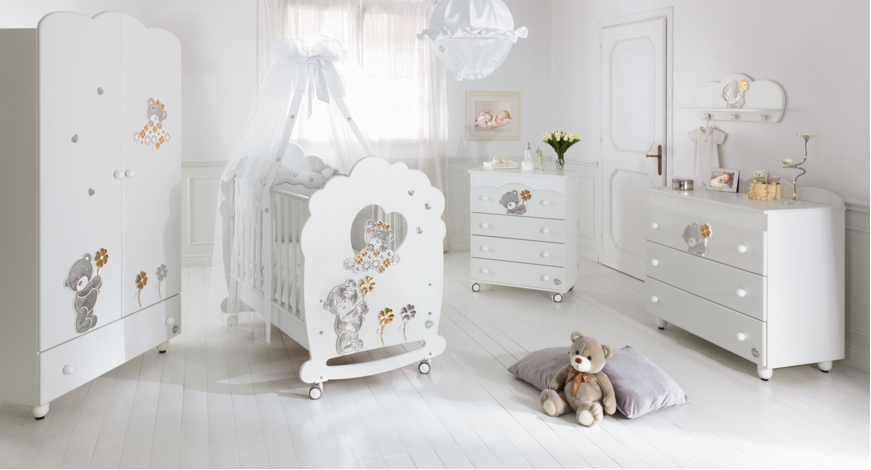 Комплект меблів для дитячої кімнати Baby Expert MERAVIGLIA