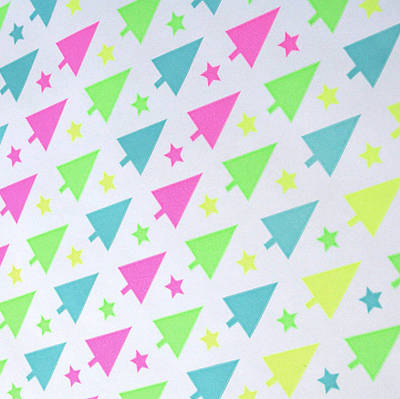 Папір новорічний "Ялинки", відріз 0,9 м