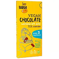 Органічний шоколад Super Fudgio підсолоджений фініками, 80г