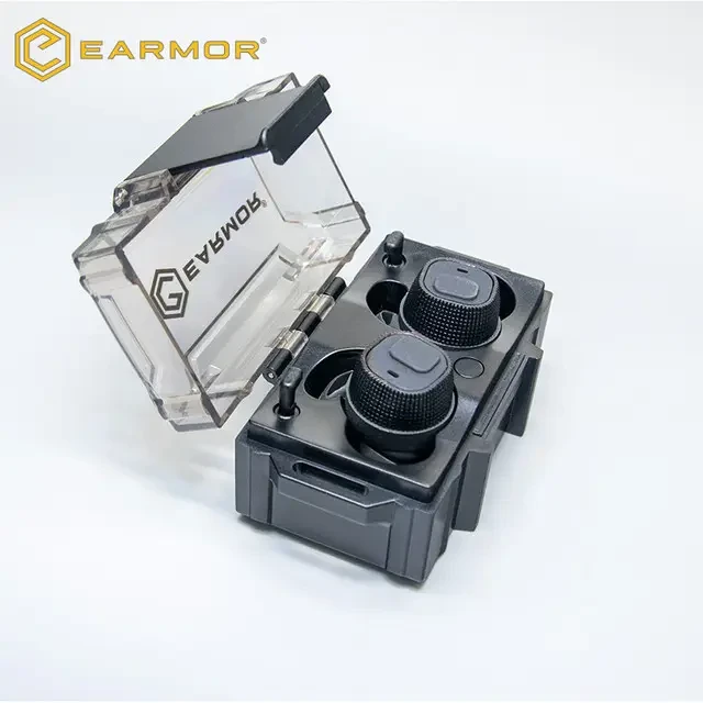 Беруші активні електронні для стрільби EARMOR M20T з функцією Bluetooth в комплекті циліндри і ялинки - фото 1 - id-p1723639661