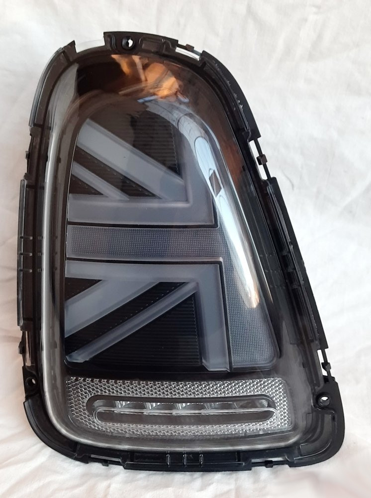 Ліхтарі Mini Cooper R56 тюнінг Led оптика стиль Union Jack (чорні)