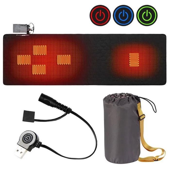 Каремат коврик з підігрівом від пауербанка автономний, фото 1