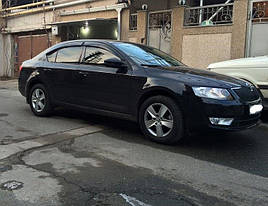 Дефлектори вікон (вітровики) Skoda Octavia A-7 2013+ Cobra Tuning