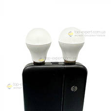 USB LED-лампа для ноутбука, портативний юсб ліхтарик підсвітка від повербанка, нічник — Біле світло, фото 2