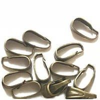 Тримач для кулона Підвіс для підвіски Антична бронза 7 мм x 4 мм