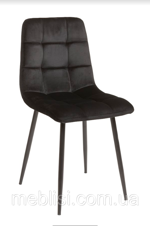 Чорний стілець Vancouver VEL 5708155922424 (DODOMY — Польща)