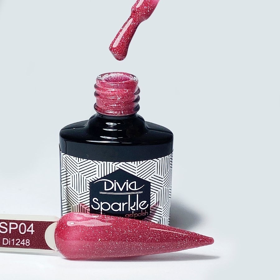 Di1248 SP04 Sparkle Divia Гель-лак світловідбивний