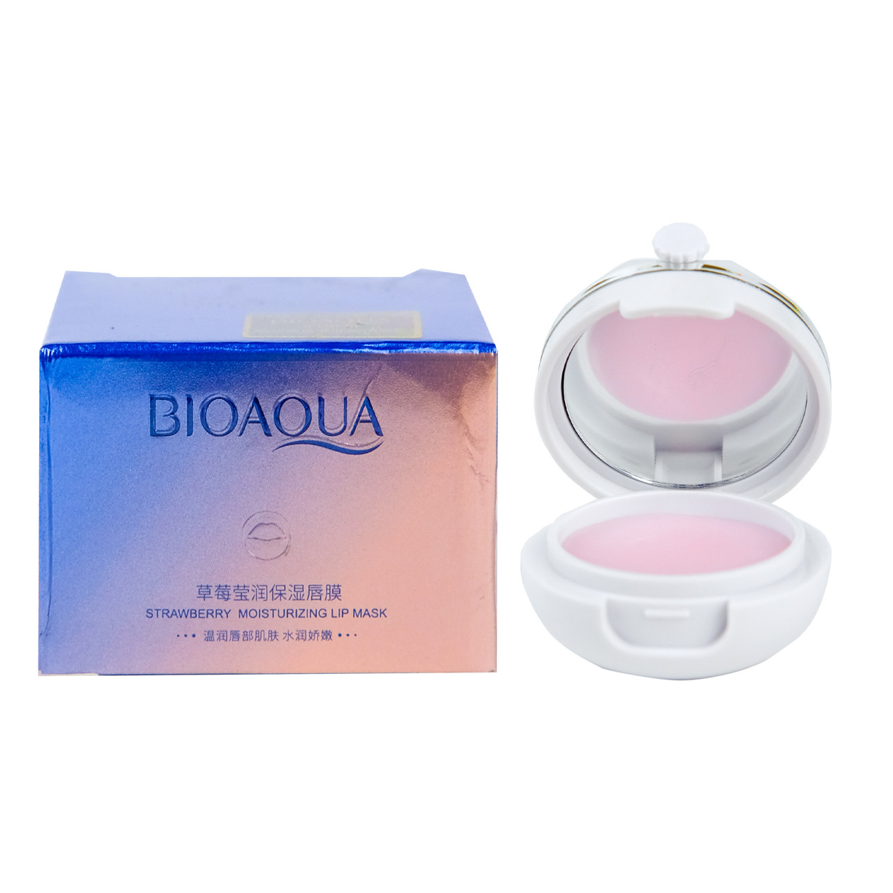 Маска для губ BIOAQUA Strawberry зволожувальна 13 г