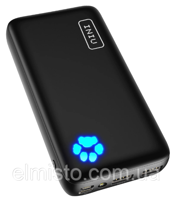 Power Bank INIU 20000 mAh (реальна потужність) Black павербанк 18 W (BL-B42)