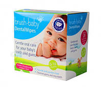 Стоматологические салфетки Brush-Baby Dental Wipes, 28 шт
