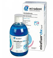 Ополіскувач рота Miradent Mirafluor із хлоргексидином 0,06% 500 мл
