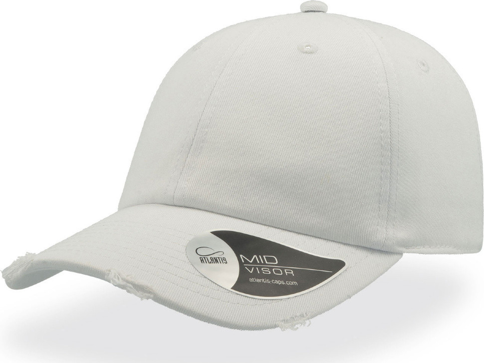 Кепка Atlantis DAD HAT DESTROYED (Білий 58 см), фото 1