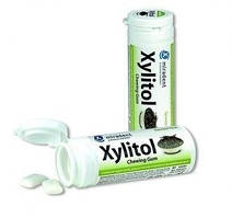 Жувальна гумка із ксилітолом Miradent Xylitol chewing gum Зелений чай 30 шт
