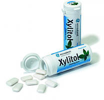 Жувальна гумка із ксилітолом Miradent Xylitol chewing gum Перечна м'ята 30 шт