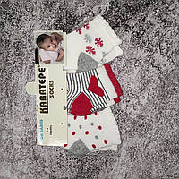 Шкарпетки теплі для новонароджених набір 3 пари