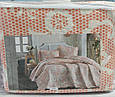 Руде, бавовняне покривало, євро розмір, Miss Bella, Туреччина, фото 3