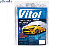 Тент на машину хэтчбек полиэстер 432x165 Vitol HC11106 2XL для автомобиля