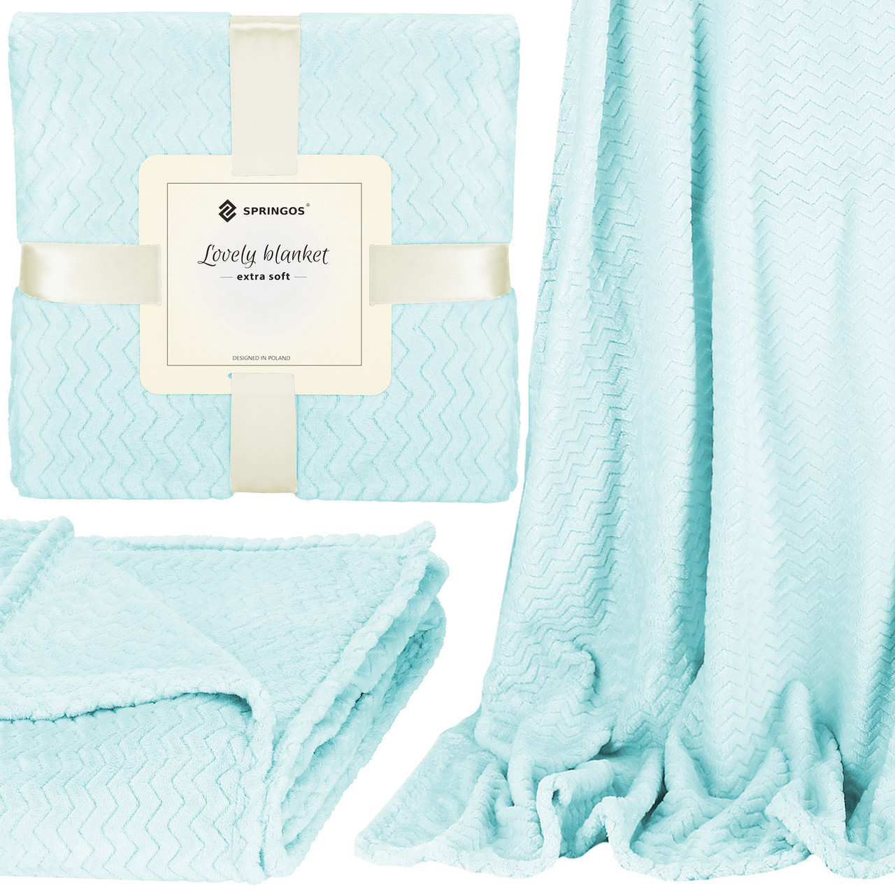 Плед-покривало Springos Extra Soft 200 x 220 см HA7156, фото 1