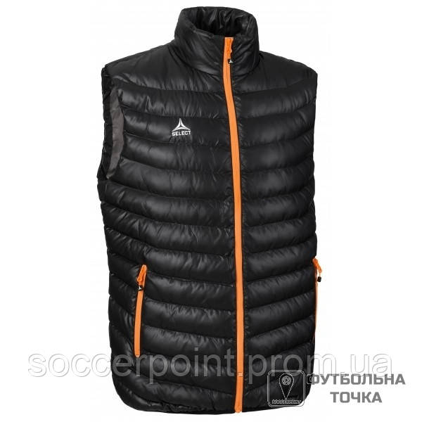 Жилетка Select Vest padded Chievo II (629080-010). Чоловічі спортивні безрукавки. Спортивний чоловічий одяг.