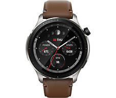 Smart Watch Amazfit GTR 4 Vintage Brown Leather UA UCRF, фото 2