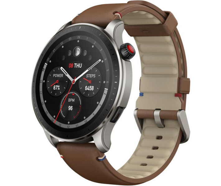 Smart Watch Amazfit GTR 4 Vintage Brown Leather UA UCRF Гарантія 12 міс