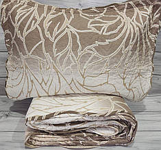 Покривало з наволочками, у бежевих тонах, євро розмір, Miss Bella, Туреччина