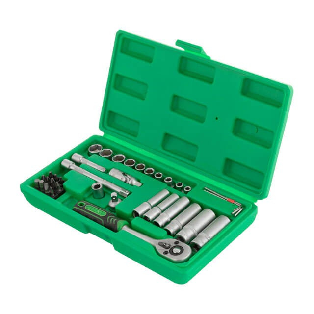 Набір інструментів 36 од., 1/4" INTERTOOL ET-6036SP, фото 1