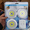 Набір нічників з пультом управління (3 шт), LED light with Remote Control set, фото 7