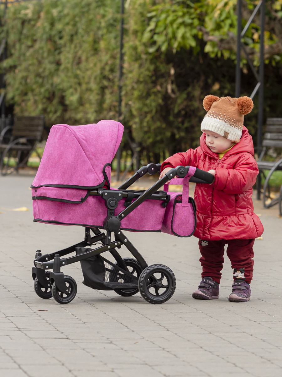 Коляска для ляльки 2в1 CARRELLO MAESTRO 9651B