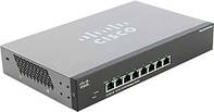 БУ Коммутатор управляемый Cisco SB SF300-08, 8 x Fast Ethernet, Console