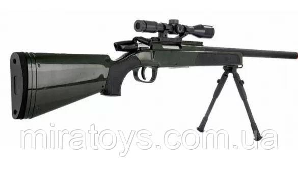 Дитяча снайперка гвинтівка ZM 51G Cyma Темно-Зелена SSG69 6мм Дитяча снайперка гвинтівка ZM 51G Cyma Темно-Зелена SSG69 6мм