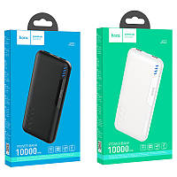 Power bank hoco 10000 premium j82, павербан хоко білий, павербанк, повербанк, портативна батарея