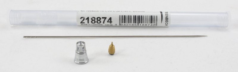 Nozzle set 0.4 mm , chrome for HANSA