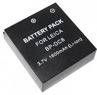 Аккумулятор BP-DC8 (BP-DC8E) для фотоаппаратов LEICA X1, X2, X Vario - аналог 1600 ма