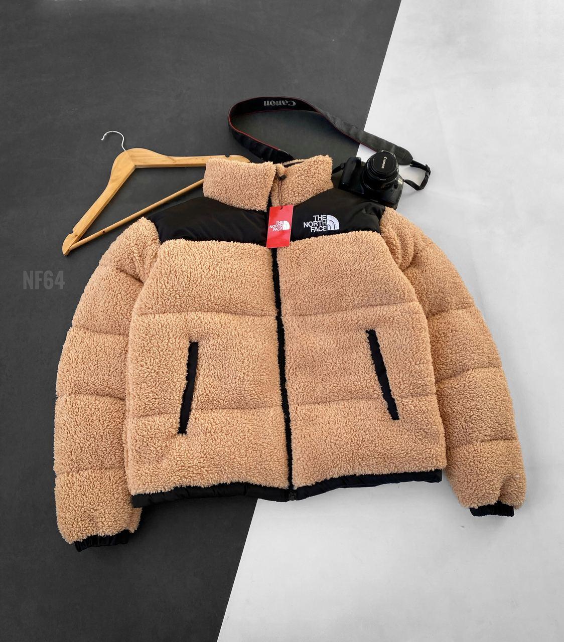 Купить Мужская женская зимняя плюшевая куртка The North Face пуховик на ...