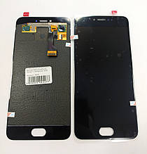 Дисплей для мобільного телефона Meizu Pro 6/Pro 6s, чорний, з тачскрином, OLED