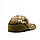 Зимова тактична кепка піксель з гербом розмір M, бейсболка хакі із зовнішніми вухами на флісі, патріотичний бейс з вишивкою, фото 5