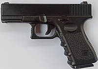 Пистолет детский Glock 23 спринговый металлический 6 мм