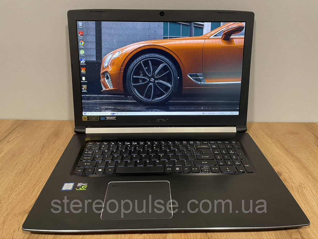 Ігровий ноутбук  Acer Aspire (N17C3):i7-8750H/ GTX1060(6Gb)/ 16Gb DDR4/ 256Gb SSD M2